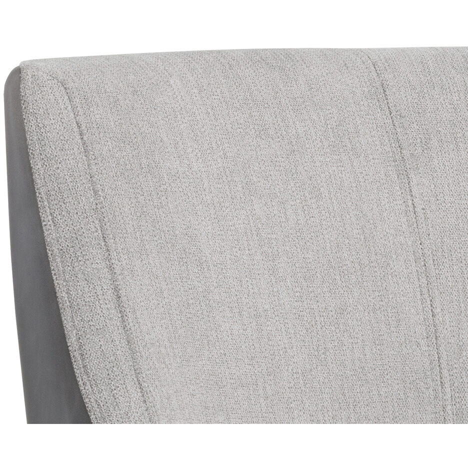 Aurora Polo Club Stone / Overcast Grey Dining Armchair